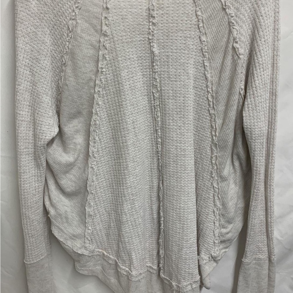 We The Free Textured White Knit Top - Picture 3 of 6